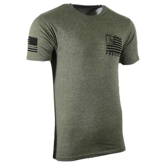 Howitzer Style Men's T-Shirt SNAKE SCREAM Gray Mil - Picture 4 of 10